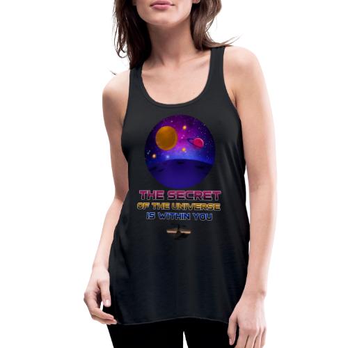 The Secret Of The Universe - Women's Flowy Tank Top by Bella
