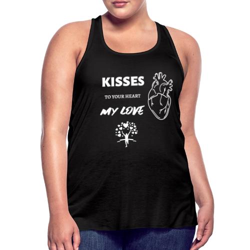 Kisses To Your Heart - Women's Flowy Tank Top by Bella
