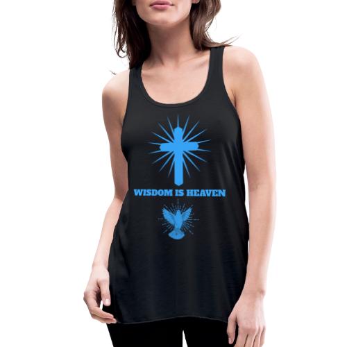 Wisdom Is Heaven - Women's Flowy Tank Top by Bella