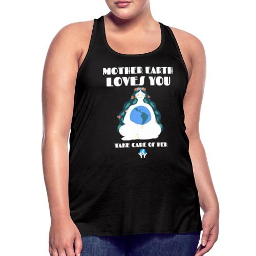 Mother Earth - Women's Flowy Tank Top by Bella