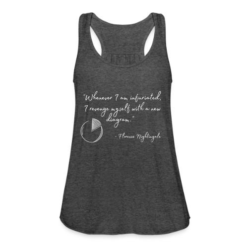 Revenge with a Diagram (Dark) - Women's Flowy Tank Top by Bella
