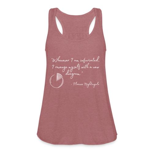 Revenge with a Diagram (Dark) - Women's Flowy Tank Top by Bella