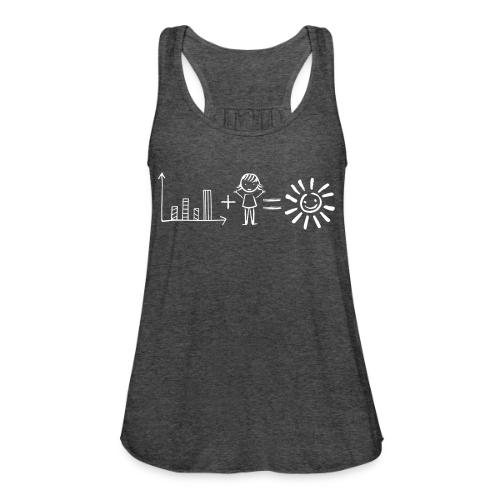 Data Plus People Dark - Women's Flowy Tank Top by Bella