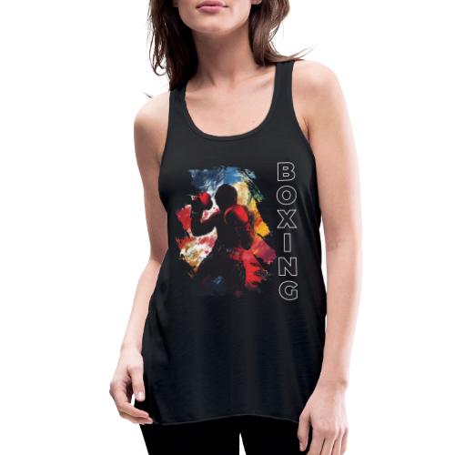 Boxing Drive - Women's Flowy Tank Top by Bella