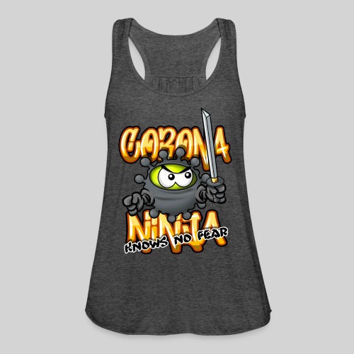 Corona Ninja - Women's Flowy Tank Top by Bella