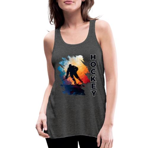 Hockey Moves - Women's Flowy Tank Top by Bella