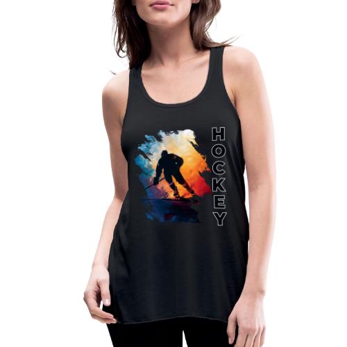 Hockey Moves - Women's Flowy Tank Top by Bella