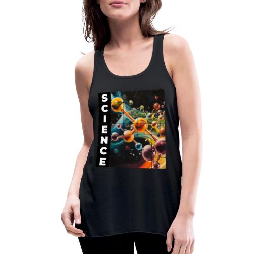 Molecular Science - Women's Flowy Tank Top by Bella