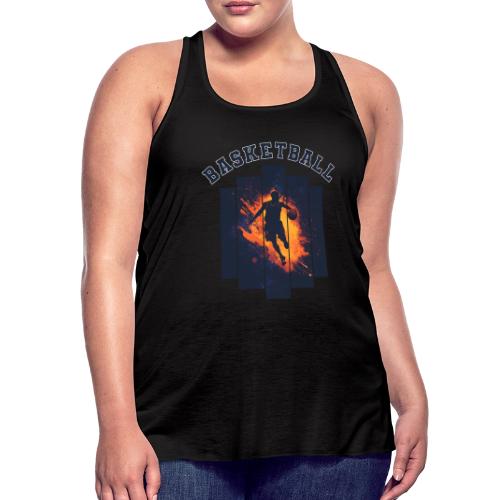 Basketball Power - Women's Flowy Tank Top by Bella