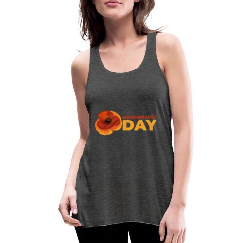 Remembrance Day - Women's Flowy Tank Top by Bella