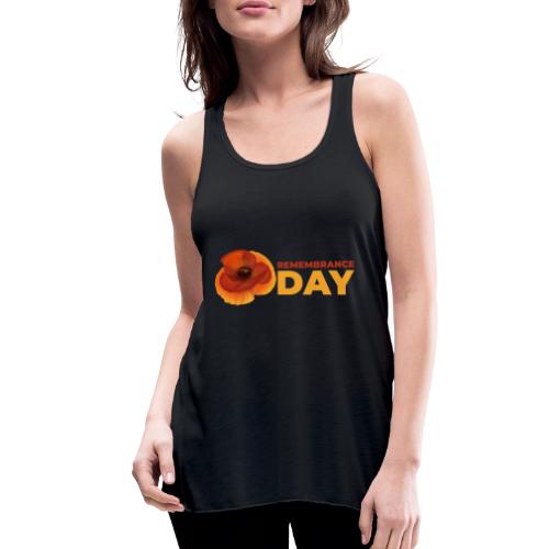 Remembrance Day - Women's Flowy Tank Top by Bella