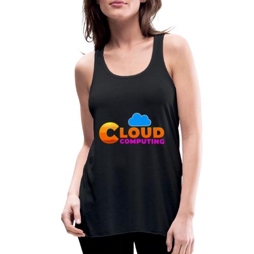 Cloud Computing - Women's Flowy Tank Top by Bella
