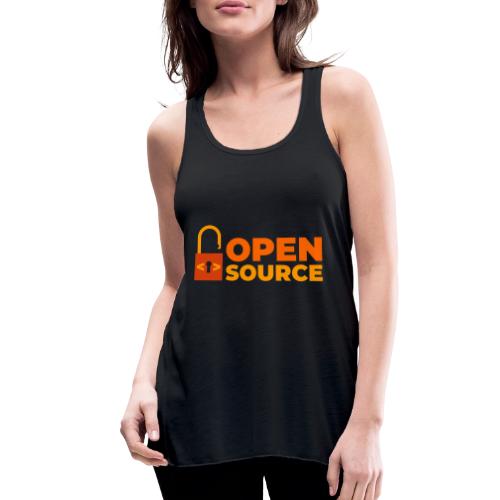 Open Source: Code is Freedom - Women's Flowy Tank Top by Bella