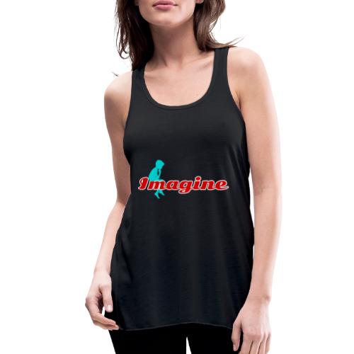 Imagine – Inspire Creativity & Dreams - Women's Flowy Tank Top by Bella