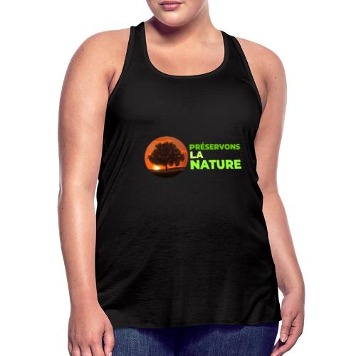 Nature protection - Women's Flowy Tank Top by Bella