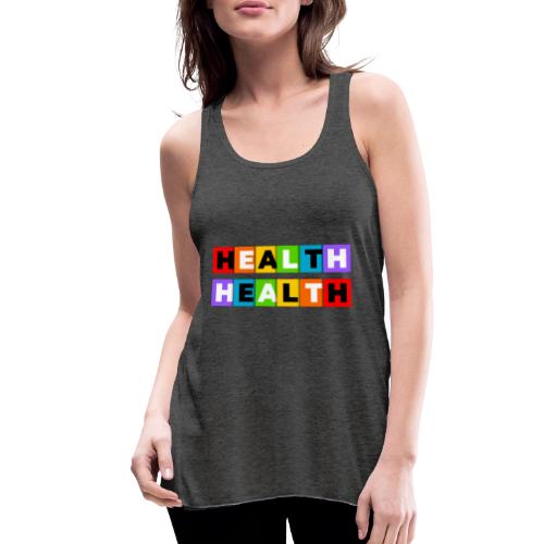 Health in Color - Women's Flowy Tank Top by Bella