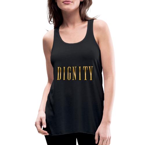 Golden Dignity - Women's Flowy Tank Top by Bella