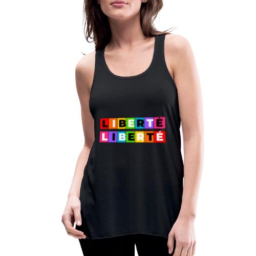 Freedom in colour - Women's Flowy Tank Top by Bella