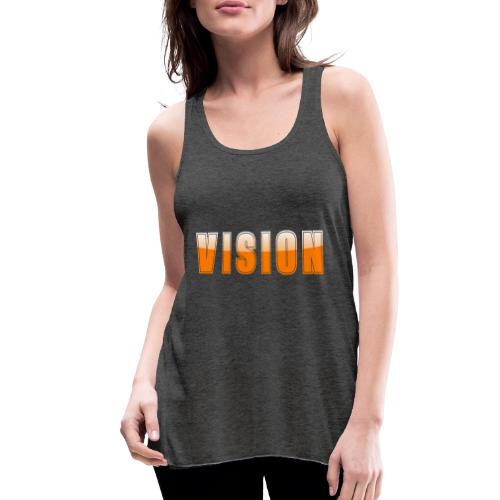 Vision Word Design - Women's Flowy Tank Top by Bella