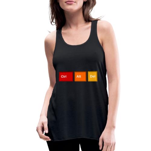 CTRL + ALT + DEL - Women's Flowy Tank Top by Bella