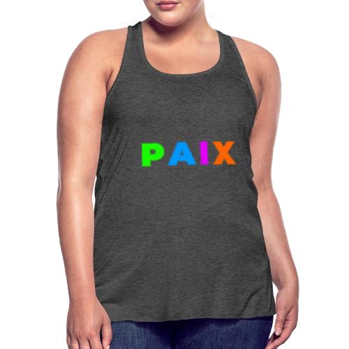 Peace in Colour - Women's Flowy Tank Top by Bella