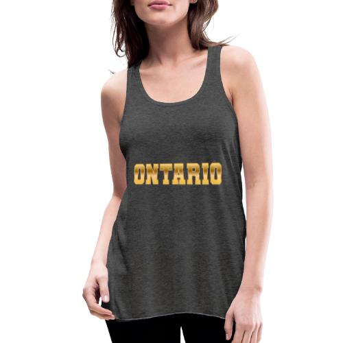 Ontario - Women's Flowy Tank Top by Bella