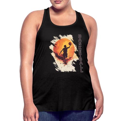 Basketball Stride - Women's Flowy Tank Top by Bella