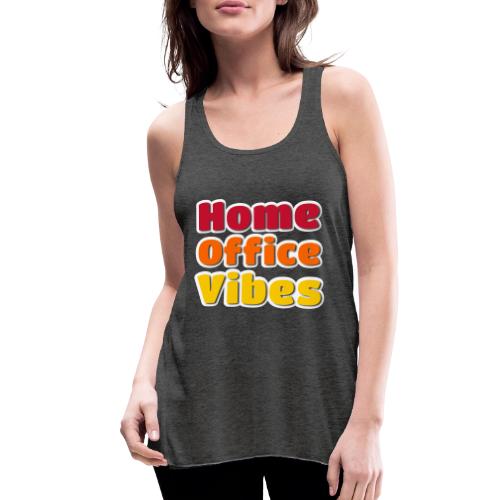 Home Office Vibes Remote Work Design - Women's Flowy Tank Top by Bella