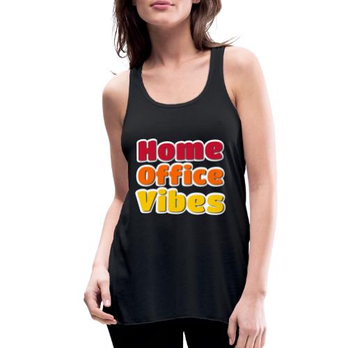 Home Office Vibes Remote Work Design - Women's Flowy Tank Top by Bella