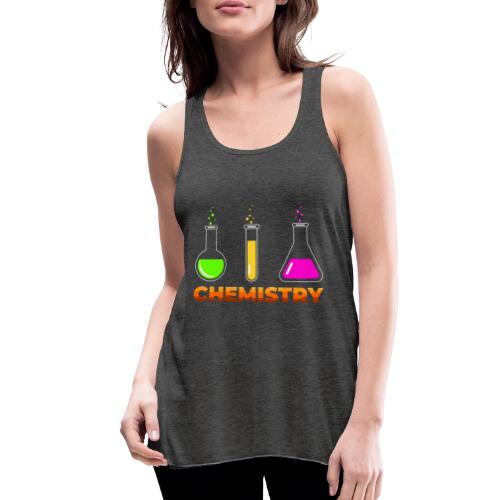 Chemistry: Elements in Motion - Women's Flowy Tank Top by Bella