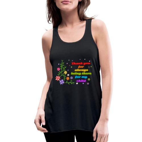 Heart of the Classroom - Women's Flowy Tank Top by Bella
