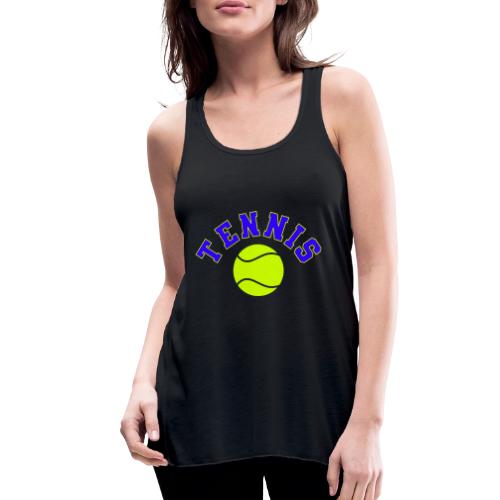 Tennis: Serve in Style - Women's Flowy Tank Top by Bella