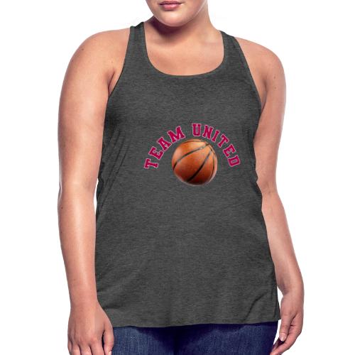 Team United Basketball Unity Design - Women's Flowy Tank Top by Bella