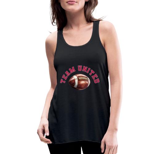 Team United American Football Design - Women's Flowy Tank Top by Bella