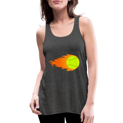 Tennis Ball - Women's Flowy Tank Top by Bella