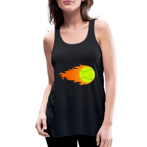 Tennis Ball - Women's Flowy Tank Top by Bella