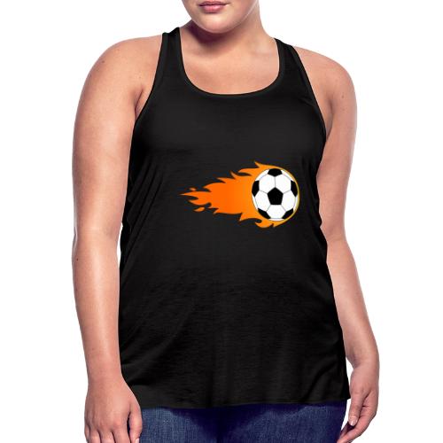 Soccer Ball - Women's Flowy Tank Top by Bella