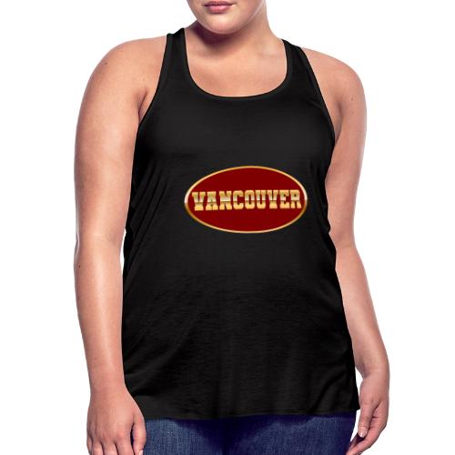 Golden Vibes – Vancouver - Women's Flowy Tank Top by Bella