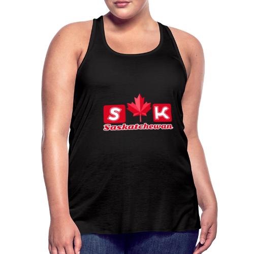 Saskatchewan, province of Canada - Women's Flowy Tank Top by Bella