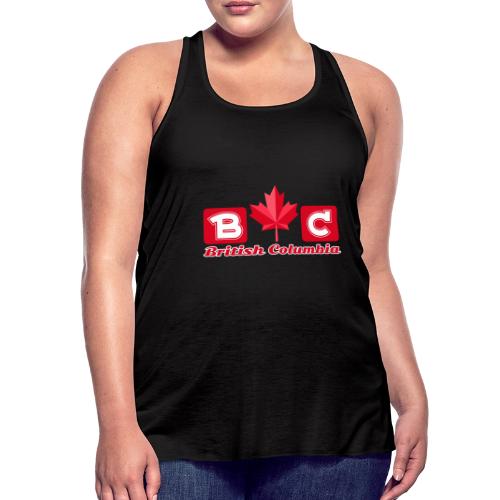 British Columbia, province of Canada - Women's Flowy Tank Top by Bella