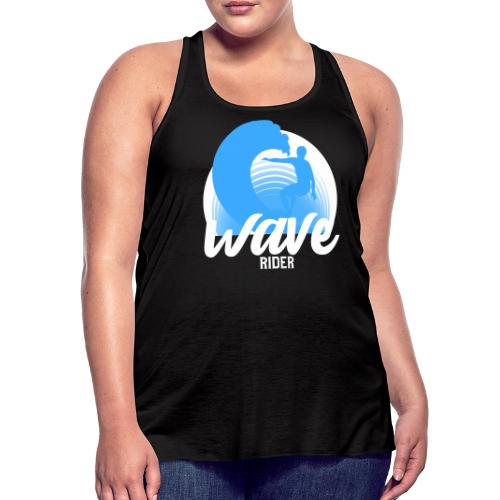 Wave Rider - Women's Flowy Tank Top by Bella