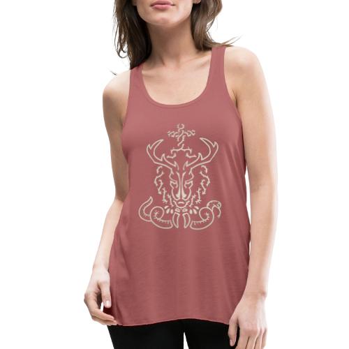 CHRISTmas Stag Light - Women's Flowy Tank Top by Bella
