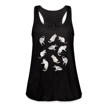 cat style - Women's Flowy Tank Top by Bella -  - Front - Julia (174cm)