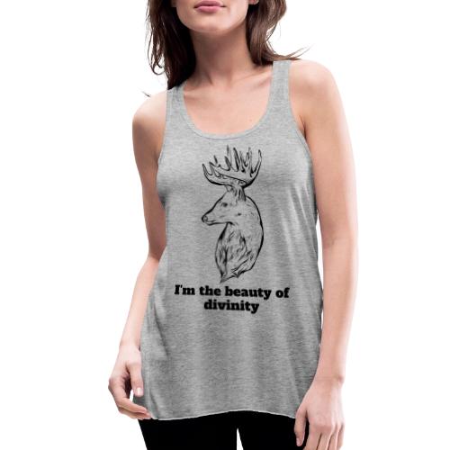 I'm The Beauty Of Divinity - Women's Flowy Tank Top by Bella