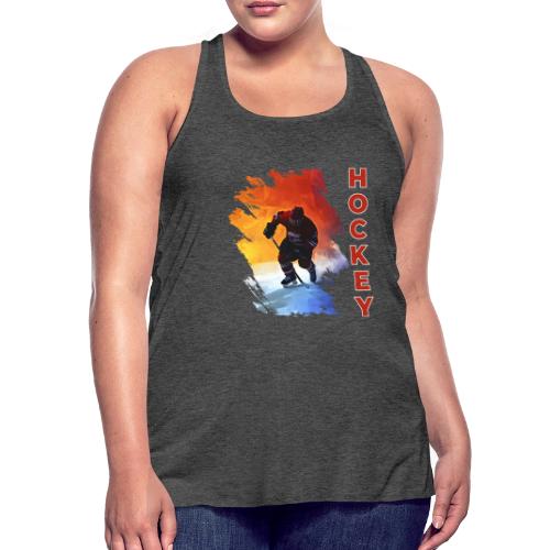 Hockey Energy - Women's Flowy Tank Top by Bella