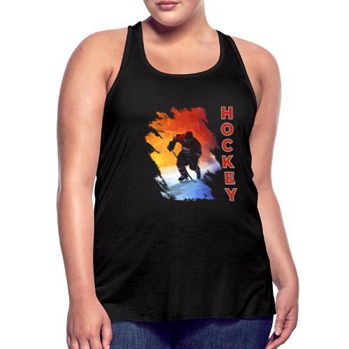 Hockey Energy - Women's Flowy Tank Top by Bella