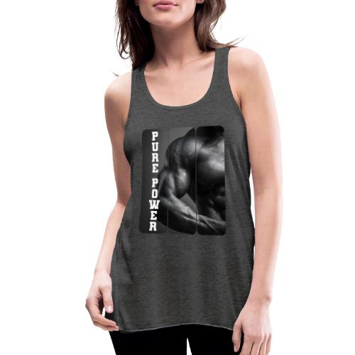 Bodybuilding: Pure Power - Women's Flowy Tank Top by Bella