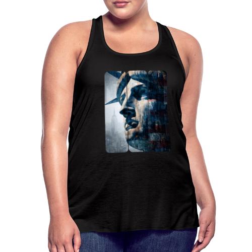 USA: Urban Liberty Triptych - Women's Flowy Tank Top by Bella