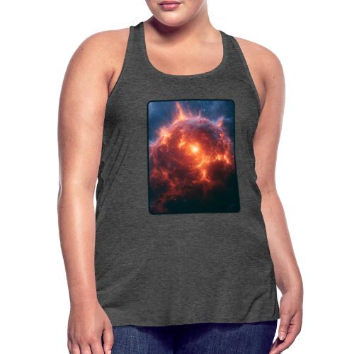 Exploding Supernova Space Art - Women's Flowy Tank Top by Bella