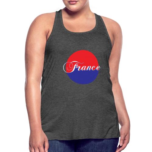 France Tricolore Circle - Women's Flowy Tank Top by Bella